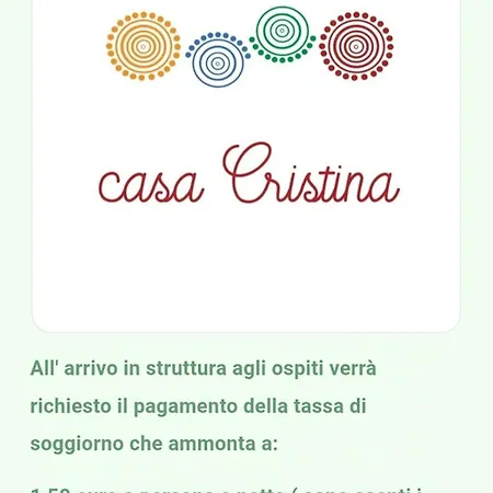 Casa Cristina Апартаменты *
